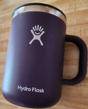 Used, Hydro Flask - Stainless Steel Reusable Tea Coffee Travel 24oz Mug Purple for sale  Shipping to South Africa