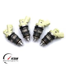 4 x 540cc 550cc fit DENSO FUEL INJECTORS for TOYOTA 3SGTE 4AGE 20V SIDE FEED for sale  Shipping to South Africa