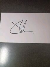 JEREMY CLARKSON Authentic Hand Signed Autograph 3X5 CARD - TOP GEAR  for sale  Shipping to South Africa