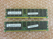 Módulo de memoria RAM Samsung 2 GB (1 GB x 2) - PC2100R-20331 - M312L2828ET0 segunda mano  Embacar hacia Argentina