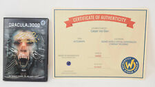 DVD Drácula 3000 Lionsgate assinado por Casper van Dien certificado de autenticidade, usado comprar usado  Enviando para Brazil