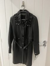 Genuine leather coat for sale  UK