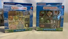 Used, Sylvanians Breakfast Set & Kitchen Cooking Set NIB (2014) Versions. for sale  Shipping to South Africa