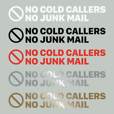 Cold callers junk for sale  OLDHAM