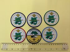 Lote de 6 insignias Scout S19 Shropshire Quinto Campamento Internacional 2002, usado segunda mano  Embacar hacia Argentina