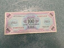 100 lire bilingue usato  Palermo