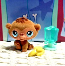 LITTLEST PET SHOP AUTÊNTICO EXCLUSIVO FUZZY FLOCKED GORILLA #442 E ACESSÓRIOS comprar usado  Enviando para Brazil