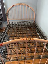 Antique bed frame for sale  Winnebago