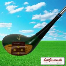 Taco de golfe Ben Hogan Dura-Ply feminino 3 madeira destro listras vermelhas alças vintage comprar usado  Enviando para Brazil