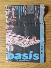 Rare oasis ticket for sale  LONDON