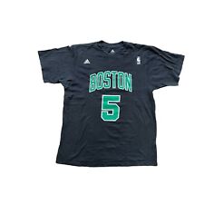 Camiseta Vintage Adidas NBA Boston Celtics #5 Garnett Logotipo Negra Hombres M Y2K Años 90 segunda mano  Embacar hacia Argentina