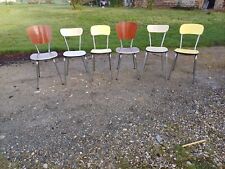 Chaises vintage formica d'occasion  Lamonzie-Saint-Martin