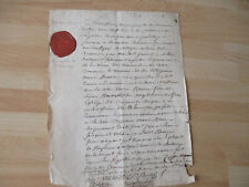 Repuvlique manuscrit cachet d'occasion  Meudon