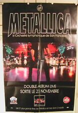 Metallica affiche pliée d'occasion  France