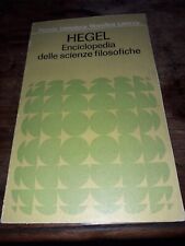 Hegel enciclopedia delle usato  Firenze