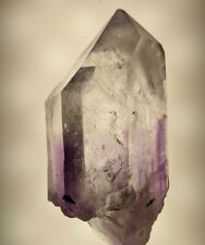1 MOVING ENHYDRO Brandberg Amethyst Quartz Crystal Mineral Specimen Bubble, used for sale  Shipping to South Africa