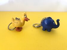 Figurki reklamowe Schleich program z myszką 1999 niebieski słoń + żółta mysz rzadkość na sprzedaż  Wysyłka do Poland