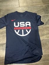 Camisa Nike Dri Fit EUA Basquete Warm Up Team Issue Tamanho Pequeno P Azul comprar usado  Enviando para Brazil