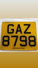 Gary number plate for sale  WARWICK