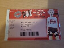 Pink unused ticket for sale  BOLTON