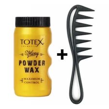 Totex pó para modelagem de cabelo cera poeira e volume matificante + conjunto de pente para modelagem de cabelo comprar usado  Enviando para Brazil