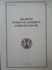 Archivio storico giuridico usato  Alghero