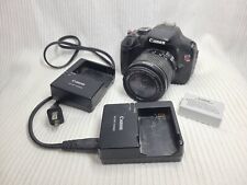 Canon EOS Rebel T3i DSLR Camera 18-55mm Lens Tested Battery & 2 Chargers  for sale  Shipping to South Africa