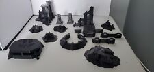 warhammer 40k terrain Mix Of Different  Buildings Sandbags Bunkers Defence Walls for sale  Shipping to South Africa