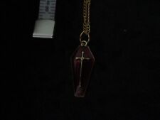 Coffin pendant necklace for sale  CREDITON