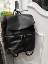 Leather ladies black for sale  MANCHESTER