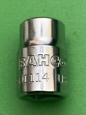 Bahco Hand Tools USA 3/8 Drive Shallow Chrome Socket SAE Size 7/16" MPN 801114 for sale  Shipping to South Africa