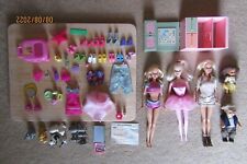 Barbie Job lot dolls and accessories and baby born mini world boy doll for sale  WEST BYFLEET