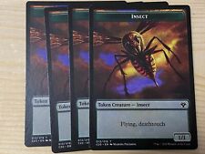 Insect Token x4 MTG Magic the Gathering Card Hornet Queen Commander 2020 Playset for sale  Shipping to South Africa