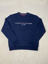 Tommy Hilfiger Embroidered Logo Sweatshirt Jumper 100% Authentic , used for sale  Shipping to South Africa