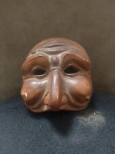 Maschera pulcinella terracotta usato  Vico Equense