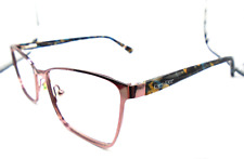 Armações de óculos femininas Karen Kane LONGAN rosa claro 53-16-135 metal Cateye comprar usado  Enviando para Brazil