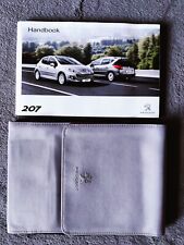 PACOTE CARTEIRA MANUAL DO PROPRIETÁRIO GENUÍNO PEUGEOT 207 2009-2013 Y-270, usado comprar usado  Enviando para Brazil