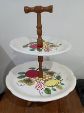 Cakestand vintage wooden for sale  STRATHPEFFER