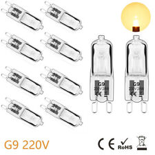Lâmpadas de halogênio 10X G9 25W 20W 40W 60W lâmpada de filamento branco quente substitui lâmpada LED, usado comprar usado  Enviando para Brazil