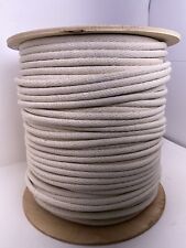 solid braid  Sash Cord White Cotton #12 3/8” 600 Ft Made In USA for sale  Shipping to South Africa