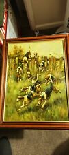 Hunting dogs scene for sale  OXFORD