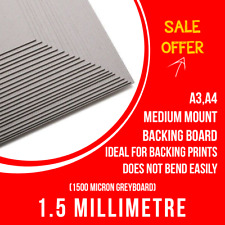 1500 micron greyboard for sale  CHORLEY