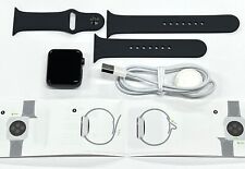 Apple Watch Series 3 GPS 42 MM Space Gray Aluminum With Black Band-MTF32LLA for sale  Mason