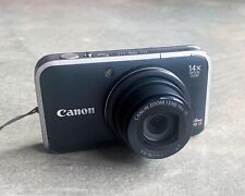 Cámara digital Canon PowerShot SX210 IS negra Y2K 14 MP 2010 - PROBADA segunda mano  Embacar hacia Mexico