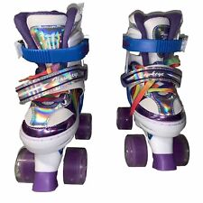 Patins de rolo ajustáveis Hawkeye Rainbow unicórnio para meninas tamanho 8 comprar usado  Enviando para Brazil