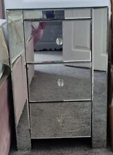 Mirrored bedside table for sale  HESSLE