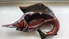 Vintage pottery swordfish for sale  UK