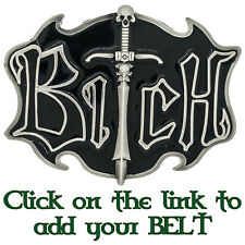 Bitch belt buckle for sale  NEWTON ABBOT