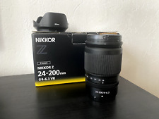 NIKKOR Z 24-200mm f/4.0-6.3 VR - Very good for sale  Shipping to South Africa