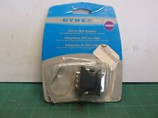 Dynex DVI-A Male to VGA 15-pin Female Video Adapter DX-D1114 Convert Monitor, usado segunda mano  Embacar hacia Argentina